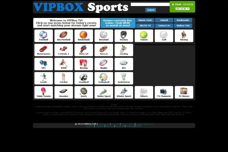 VIPBox Sports –     Site Link