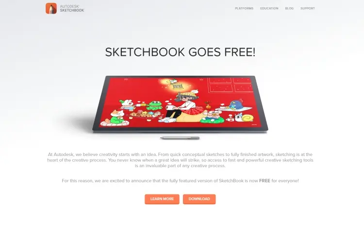  Autodesk Sketchbook 