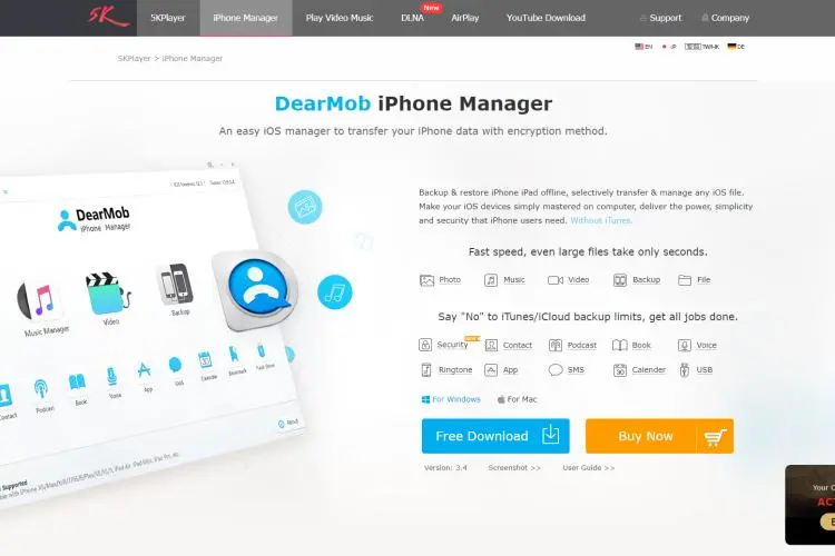 DearMob iPhone Manager