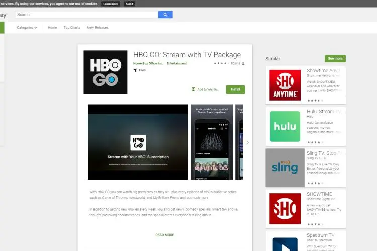 HBO GO Trial Period (Free)
