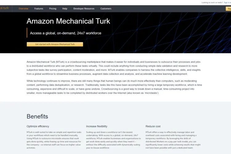 Mechanical Turk