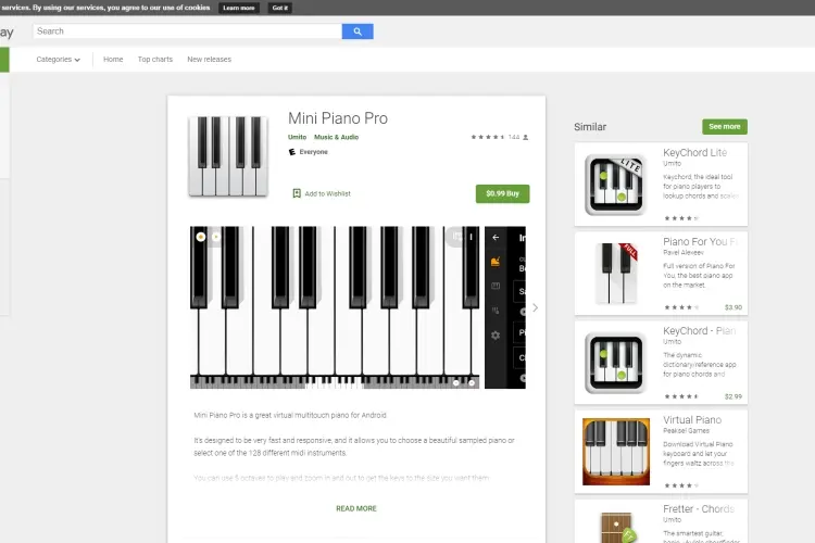 Mini Piano Pro 