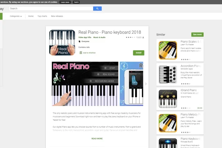 RealPiano-Piano Keyboard 